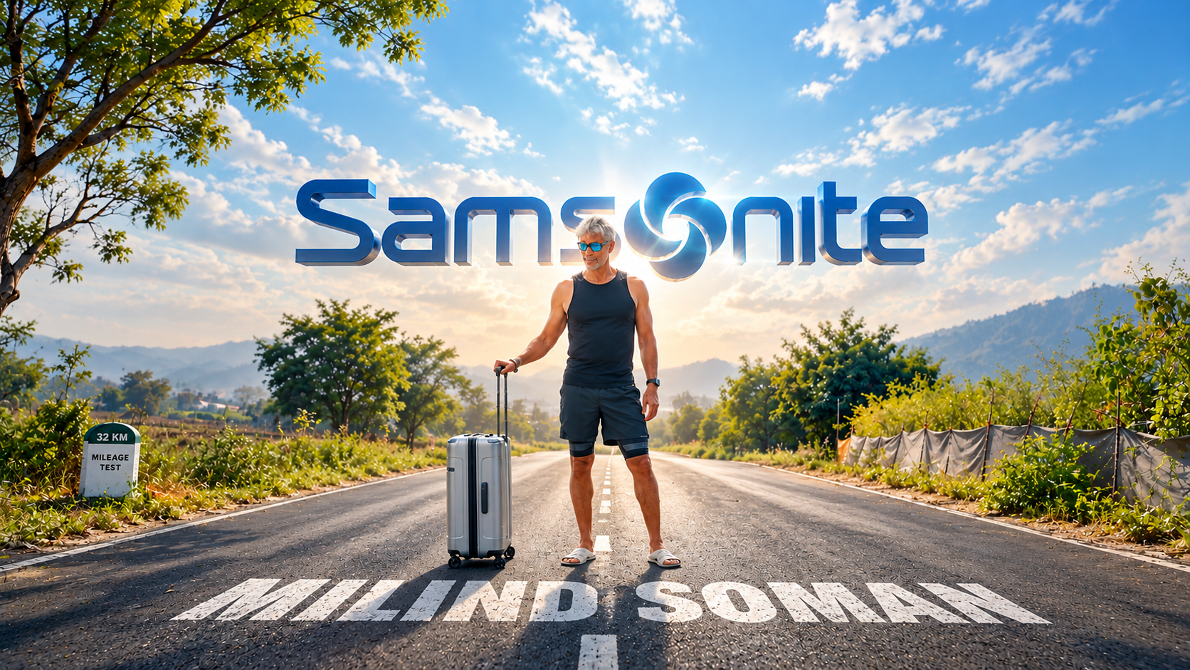 Tested Like Samsonite | Milind Soman