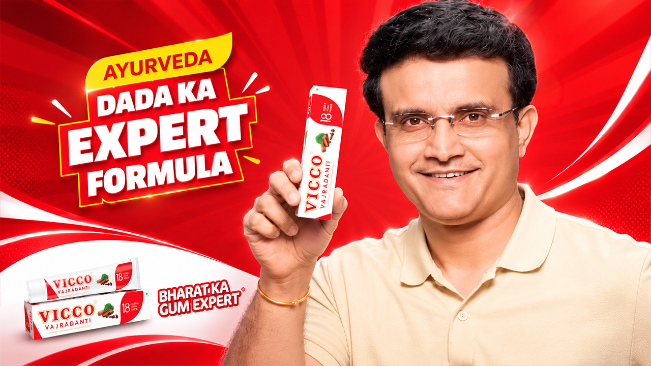 Sourav Ganguly × Vicco Vajradanti
