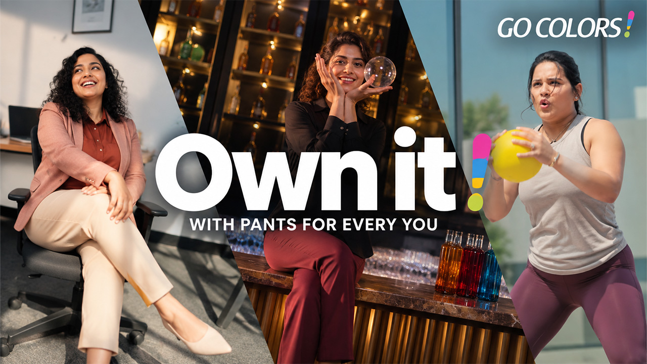 Own it! Pants for every you | Go Colors Pants